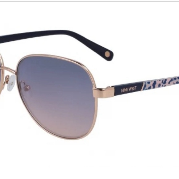 Nine West Rose Gold sunglasses non-prescription - like new - Picture 1 of 4